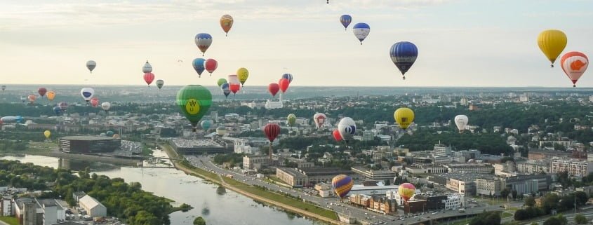 Skrydis oro balionu Kaune